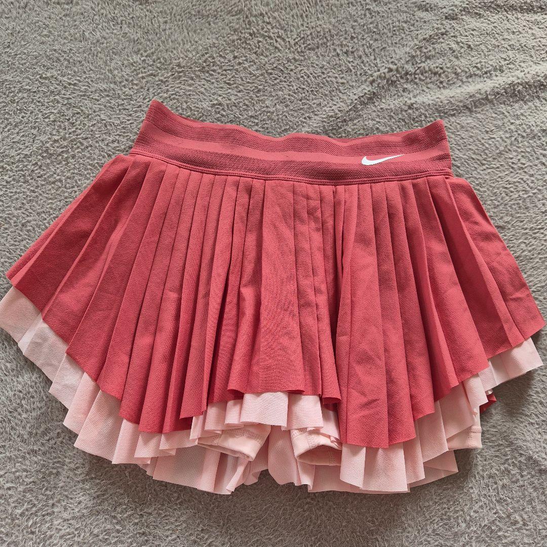 Nike DRI-FIT ピンク プリーツスカート　size-usS