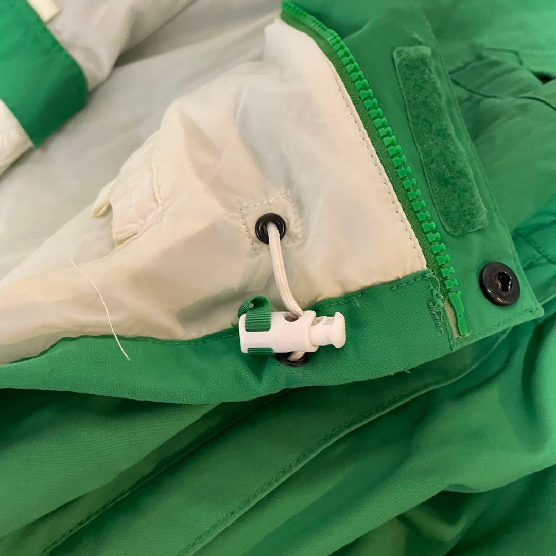 Burtonバートンスキーウェアスノーボードジャケットパーカーフード付緑グリーン