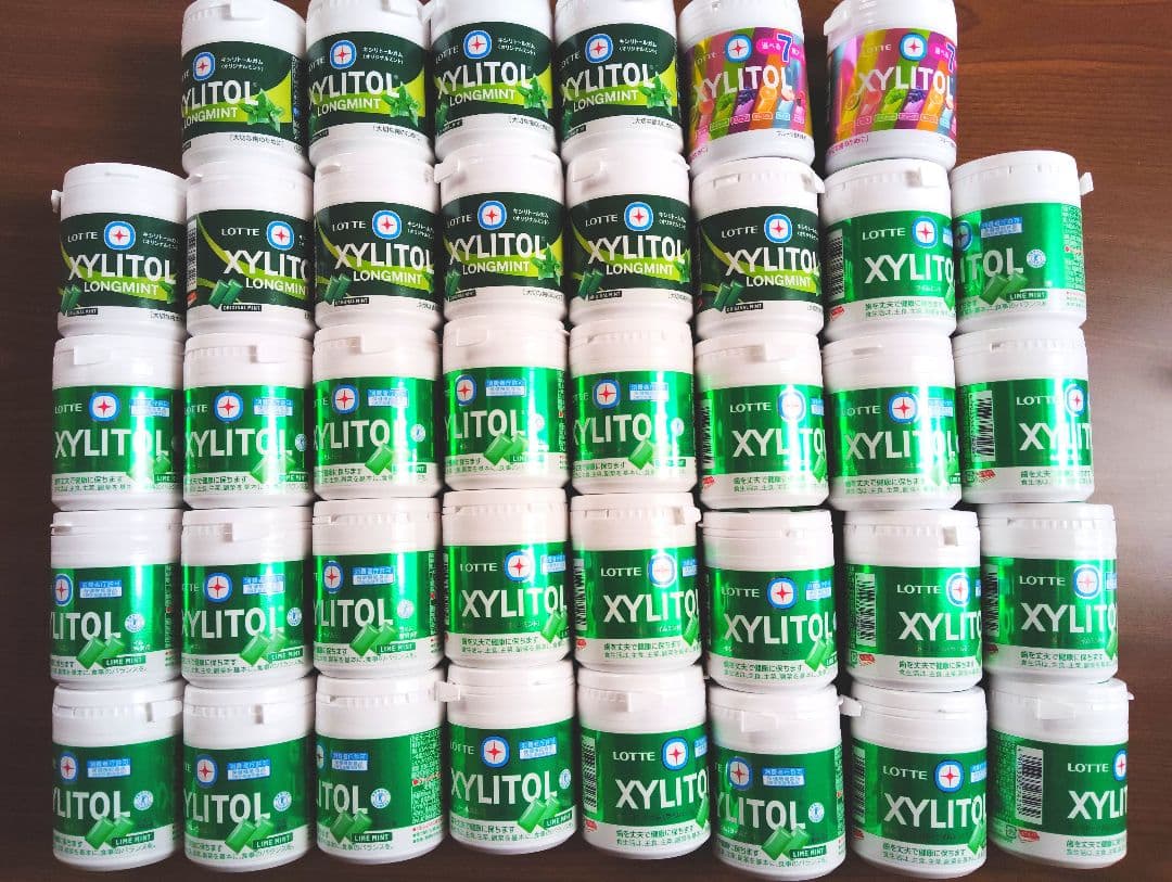 ロッテ キシリトール　3種　38個