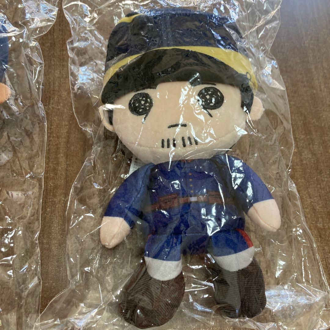ゴールデンカムイ　鯉登　月島　pluppy　ぬいぐるみ　鯉登少尉　月島軍曹