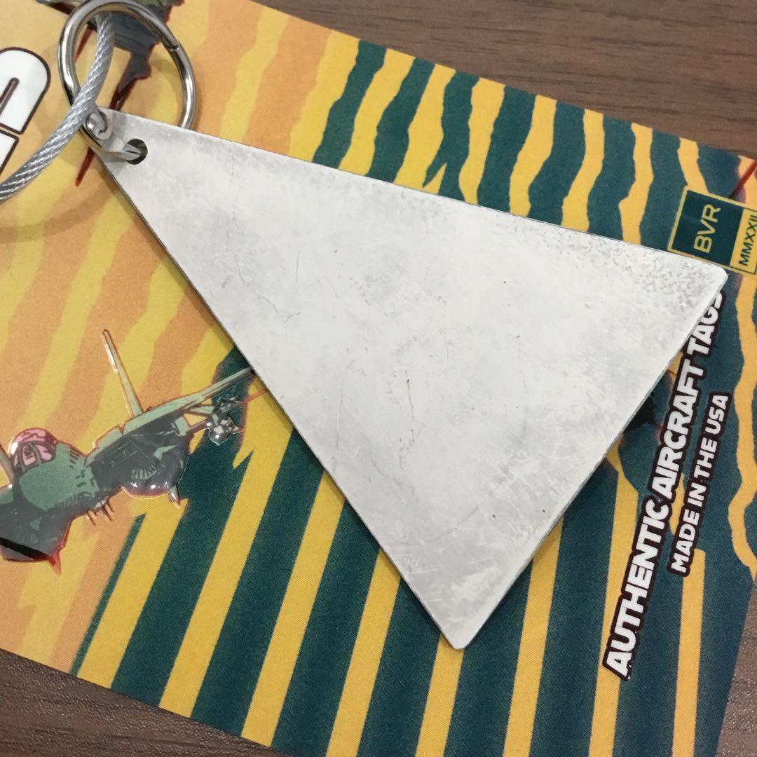 F-14 戦闘機フライトタグ　キーホルダー　アメリカ海軍　飛行機　TOPGUN