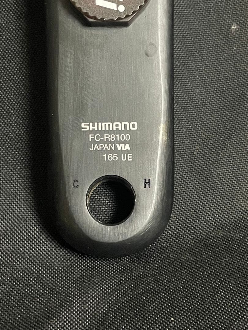 4iiii パワーメーター　R8170 R8150 アルテグラ　クランク　165