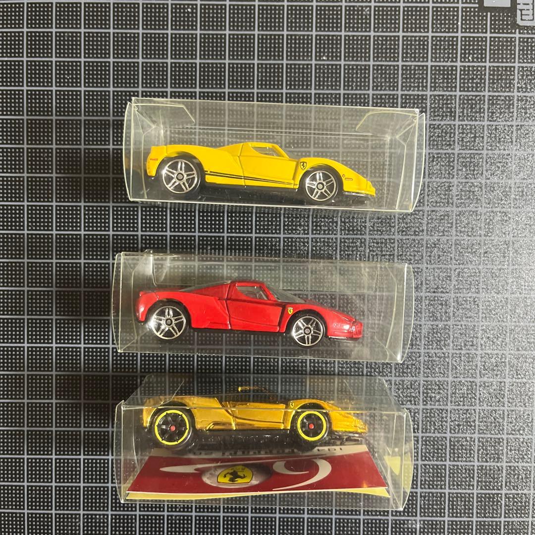 ホットウィール　Ferrari Enzo訳あり3点セット