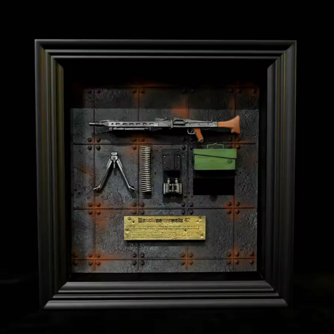 M60機関銃 マシンガン ディスプレイセット フォトフレーム モデル
