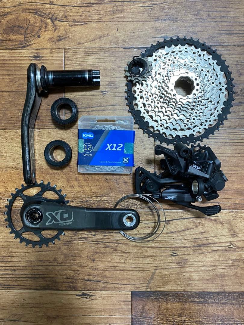 XOクランク Deore XT12sコンポセット