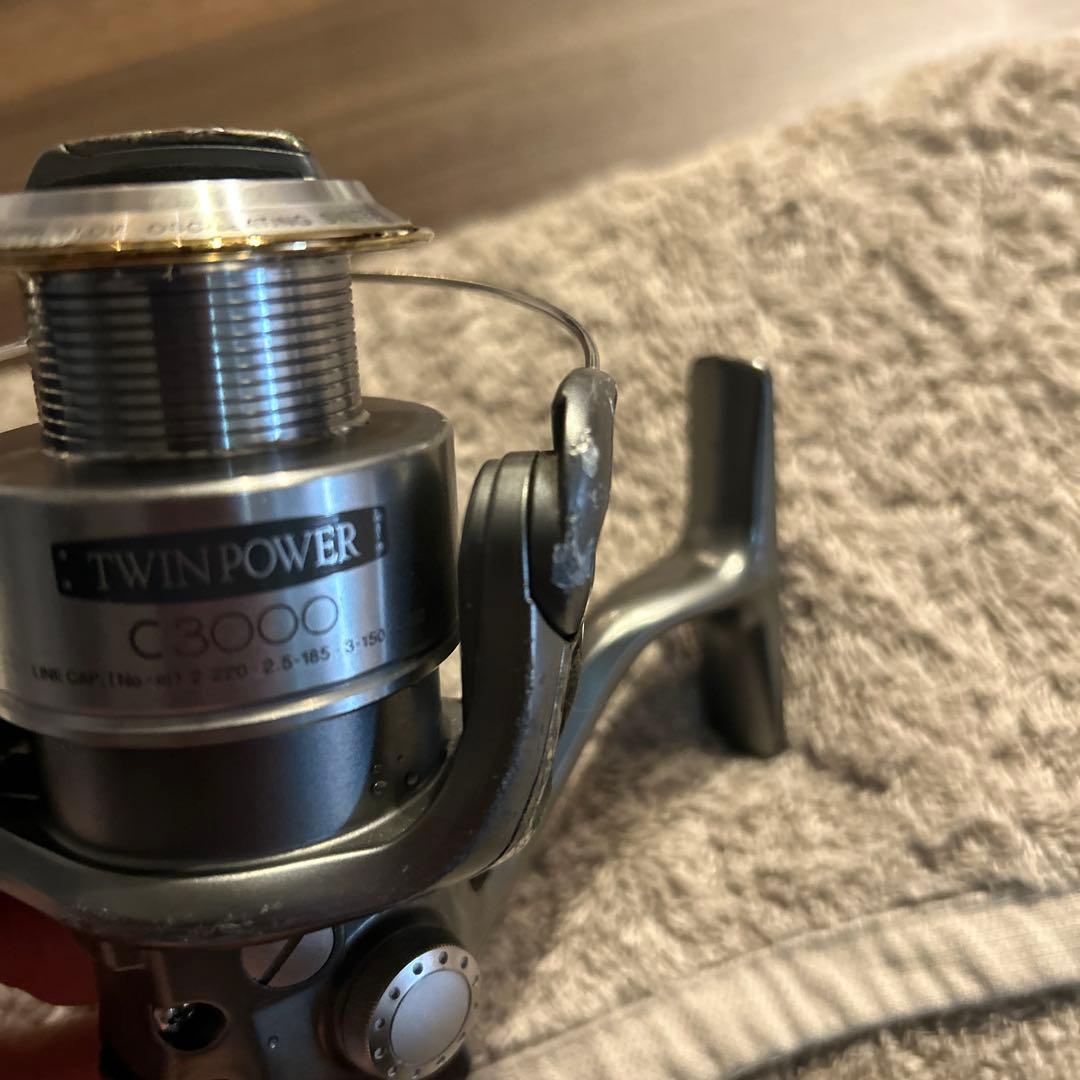 08ツインパワー C3000 スピニングリール