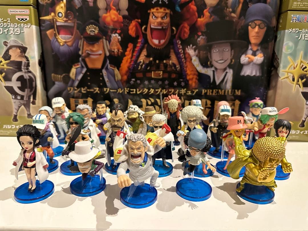 d*細様 ワンピース　ワールドコレクタブルフィギュア　海軍セット　まとめ売り