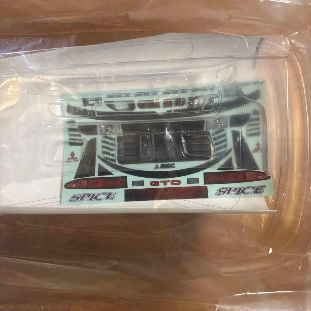 新品　スクエア SPA-611 三菱自動車 GTO （後期） 未塗装クリアボディ
