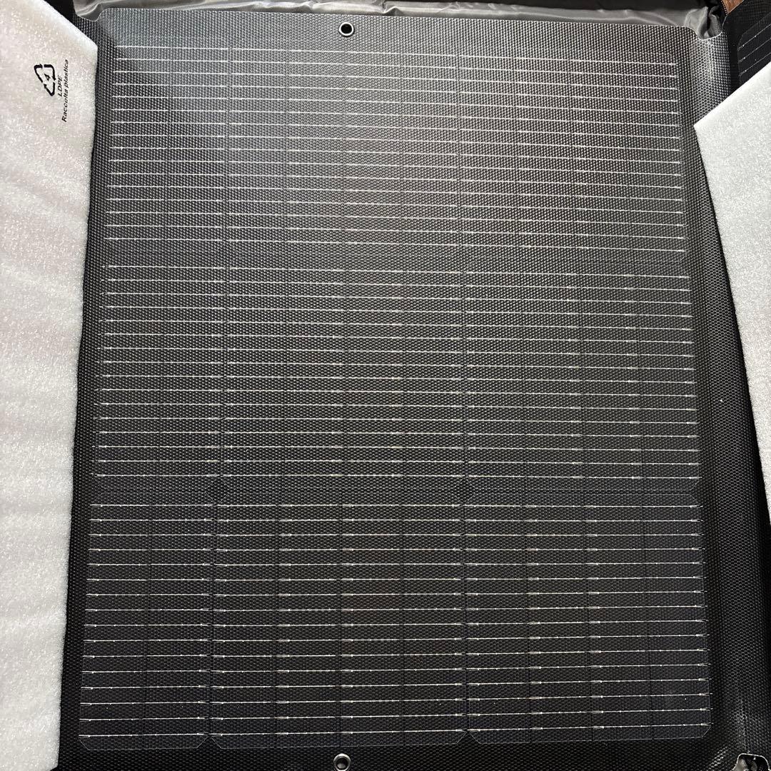ECOFLOW 160W ポータブルソーラーパネル　1回使用のみ　美品　2025