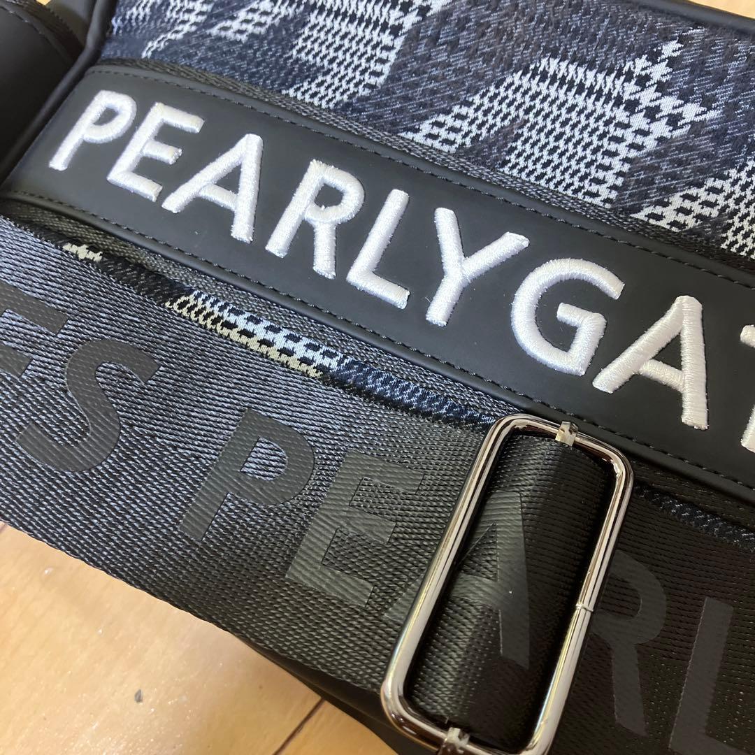 PEARLY GATES ショルダーバッグ　ポーチ　2way 千鳥格子