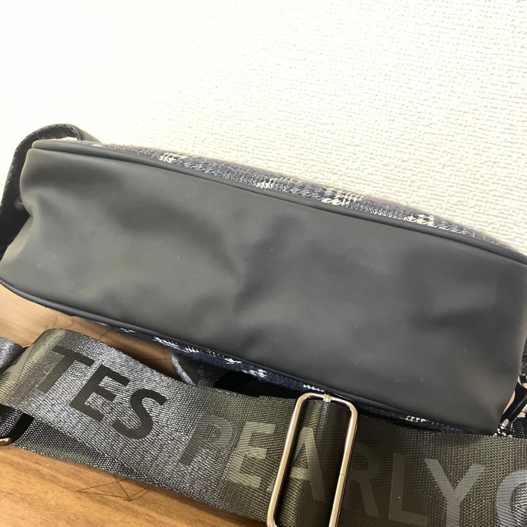 PEARLY GATES ショルダーバッグ　ポーチ　2way 千鳥格子