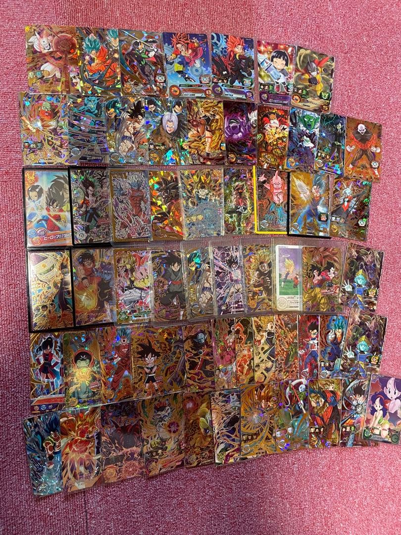ドラゴンボールヒーローズカードセット　約110枚