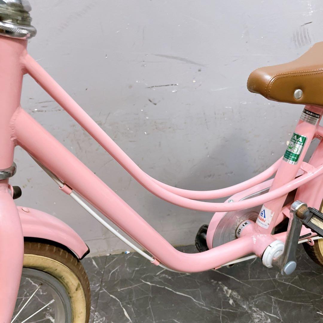 配送価格【910】《関西 引き取り》子供用自転車 Little ピンク シングル