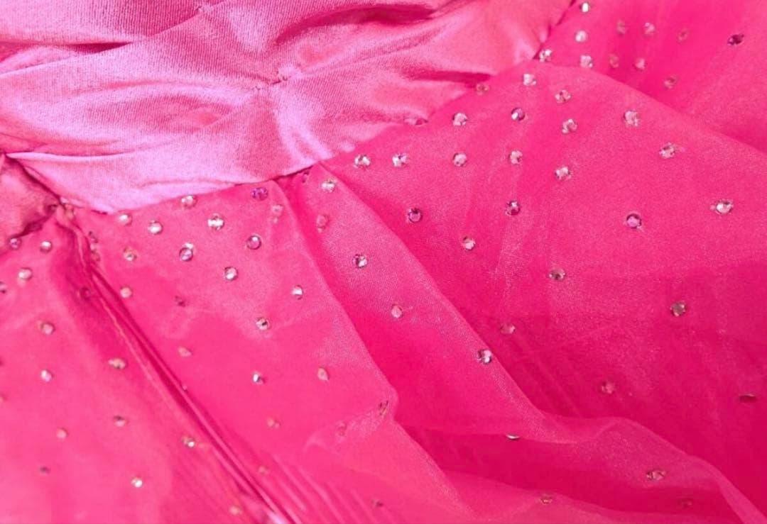 B1518★美品★Sサイズ【タカダンス】ピンク/スタンダード・ラテンドレス☆社交