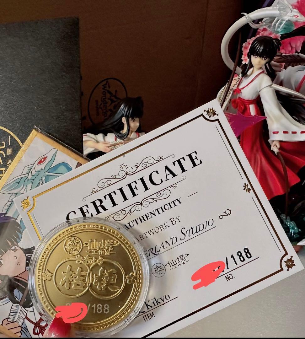 犬夜叉 桔梗 ガレージキット ガレキ スタチュー③