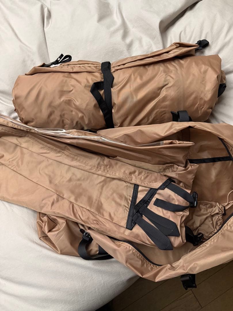 Drasoul tcテント 2人用カンガルーテント インナー&アウターテント