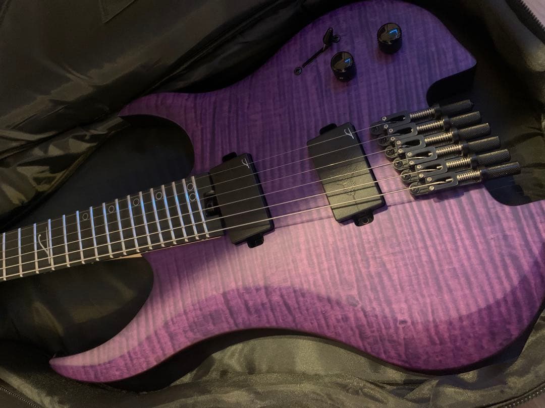 Legator GHOST G6FSS ヘッドレス　フレイムパープル　レガター