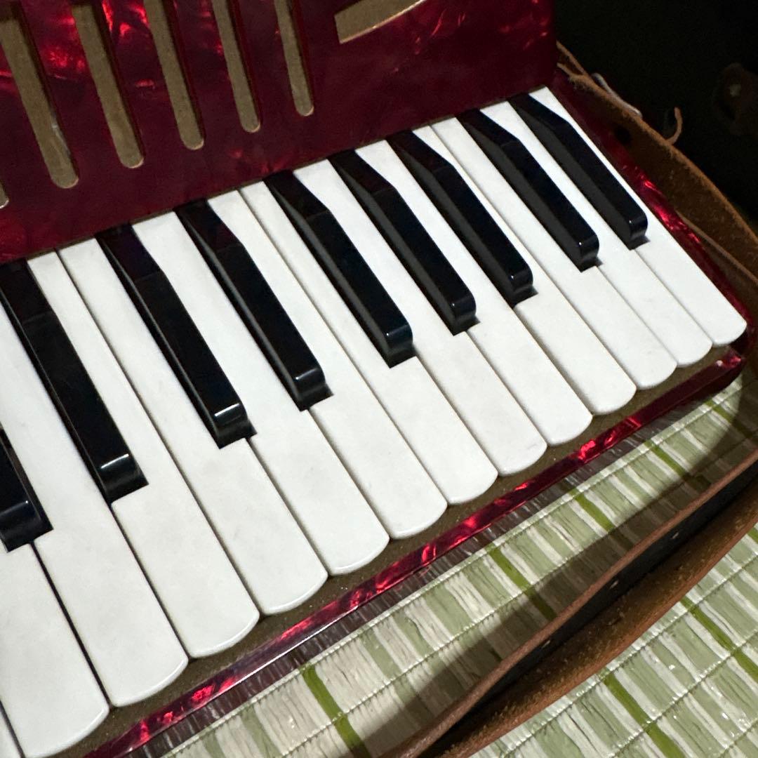 TOMBO アコーディオン　トンボ No.241 ハードケース付　楽器