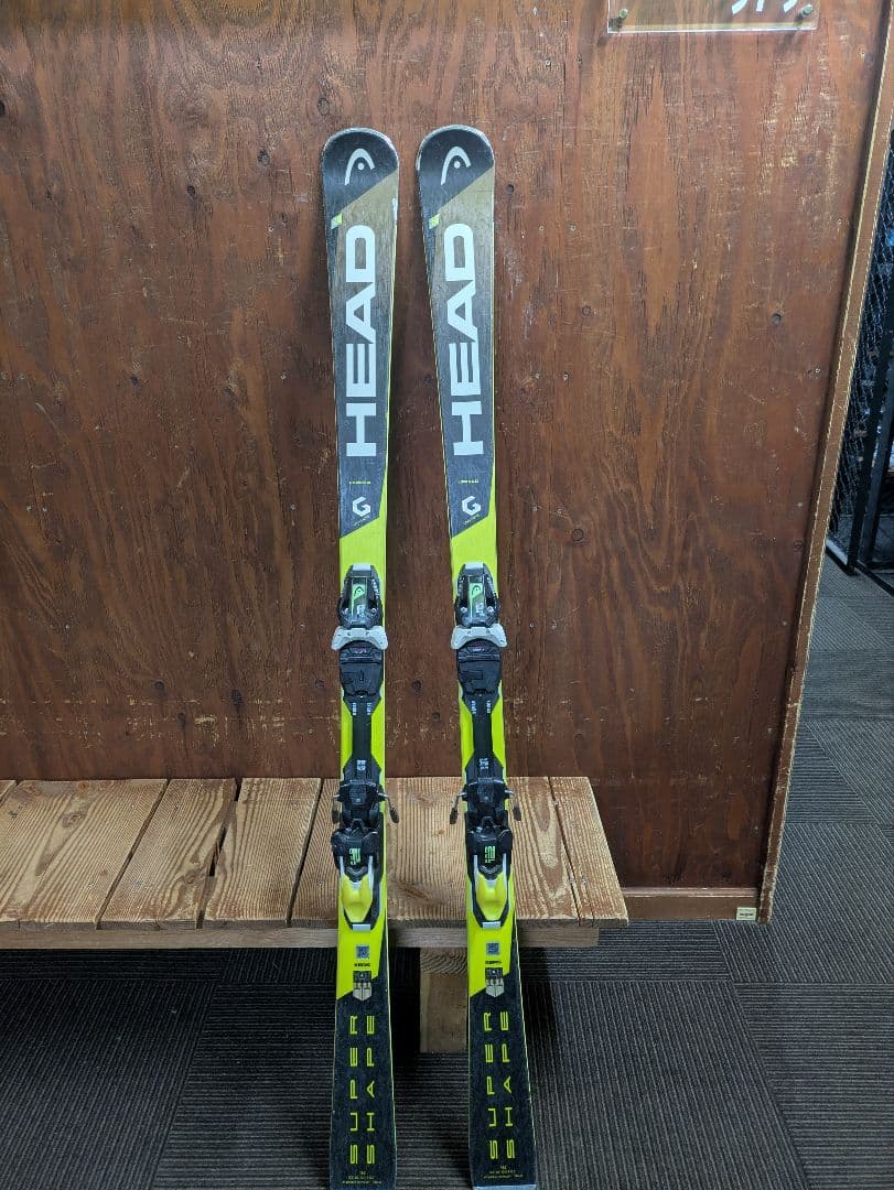 HEAD Super Shape I.SPEED スキー　163cm
