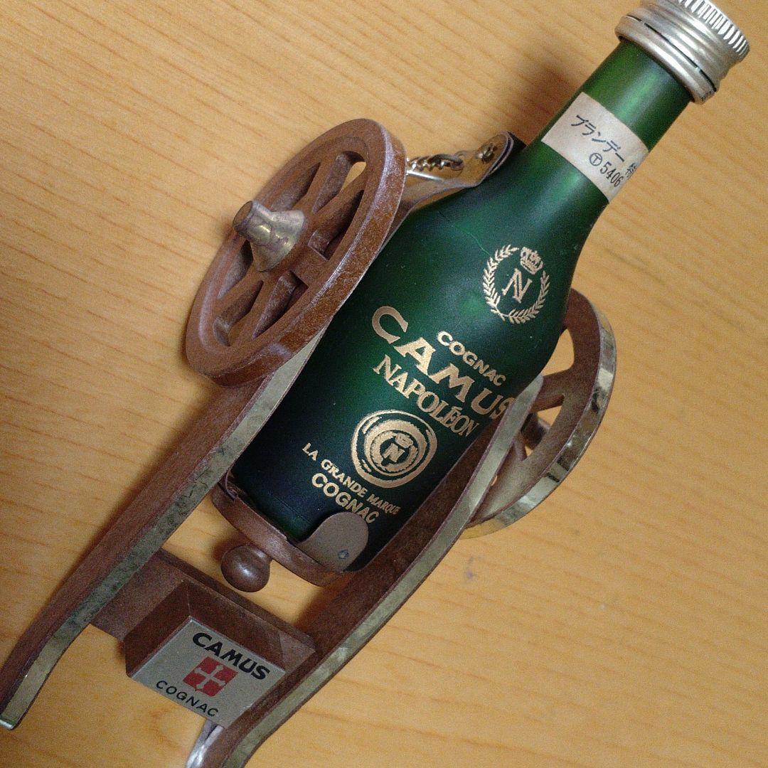 【年代物】Ｌ Dorville ナポレオン ブランデーミニボトル『台車』空瓶