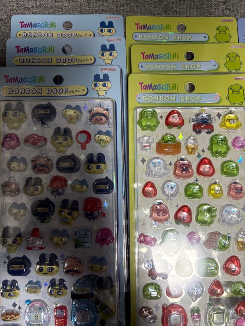 たまごっち ボンボンドロップシール 正規品 4種各3枚セット