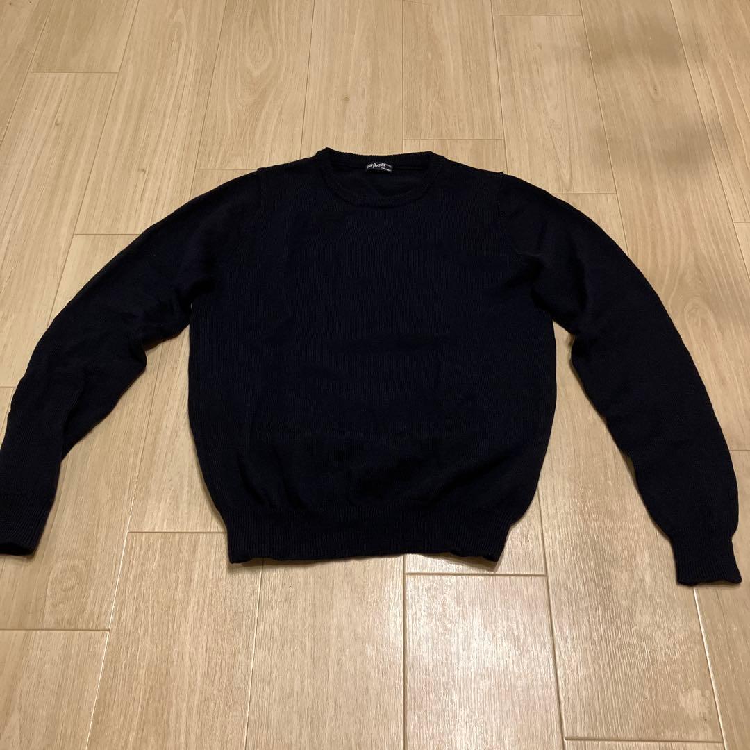 clubhaus Elbow Patched Sweate サイズM ネイビー