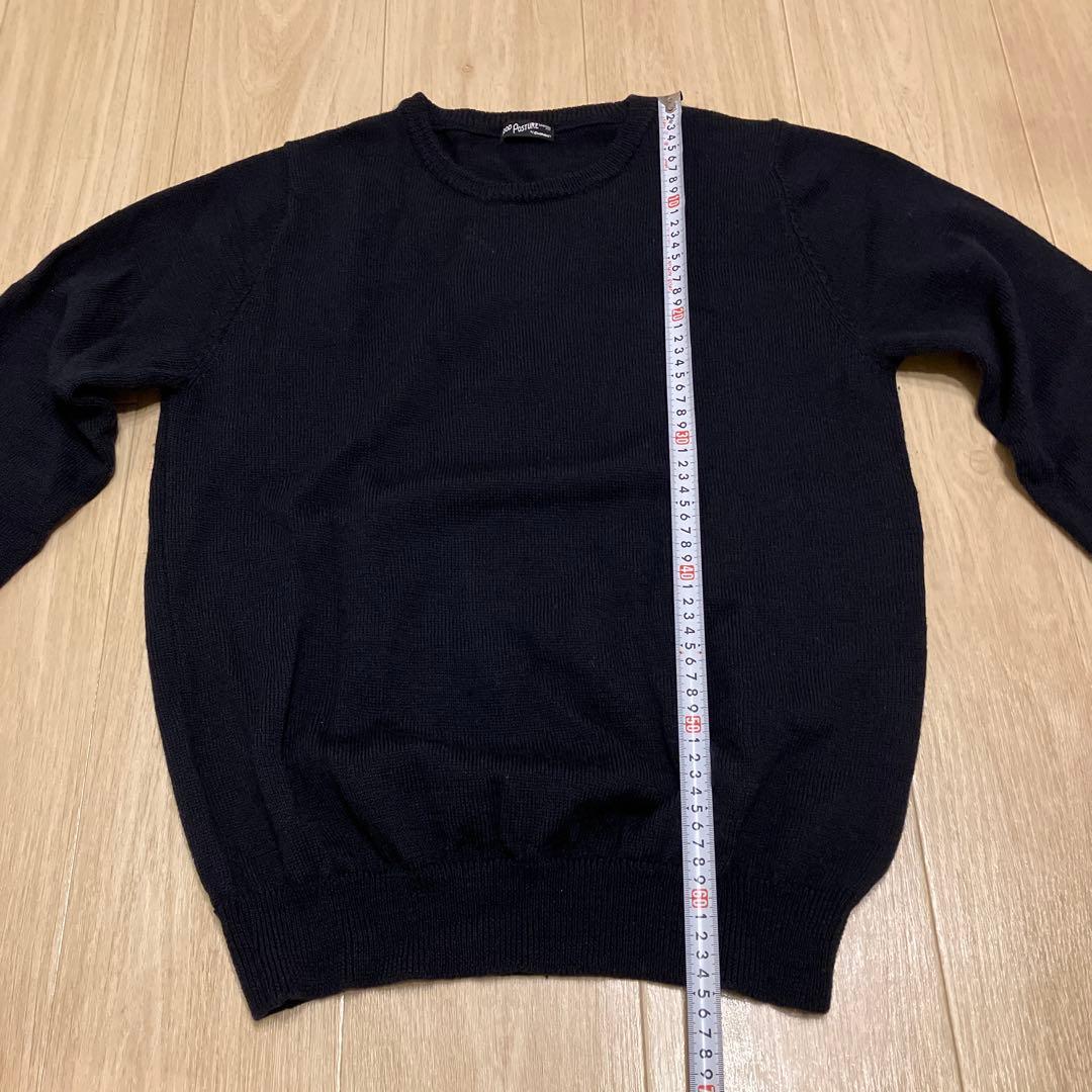 clubhaus Elbow Patched Sweate サイズM ネイビー