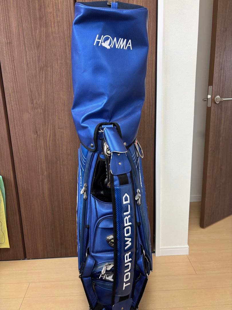 HONMA TEAM TOUR WORLD キャディバッグ 青