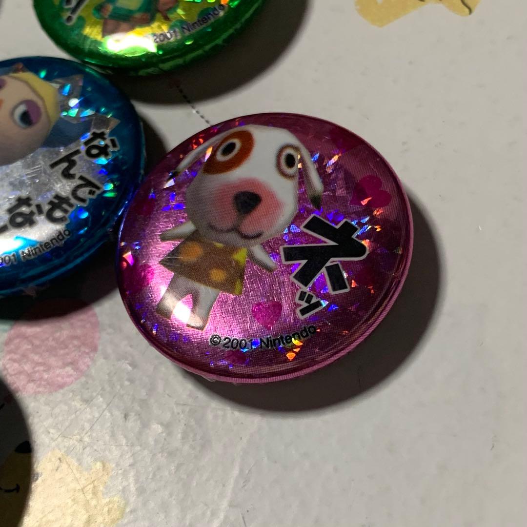 キラキラ缶マグネット どうぶつの森 6個セット C