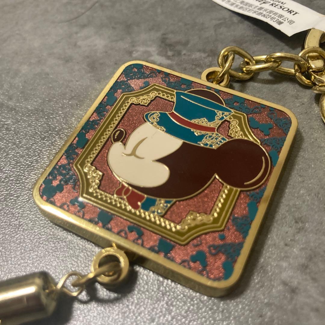 ミニー キーホルダー 上海ディズニーリゾート ランド シー グッズ ゴールド