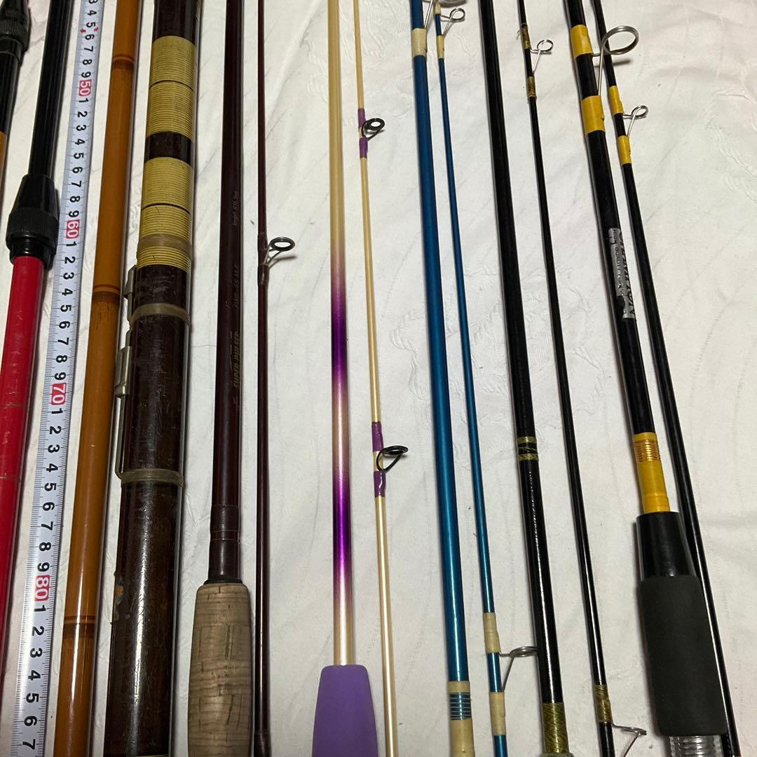 釣り具まとめ売り、リール竿、ルアー竿、投げ竿、リール各種他