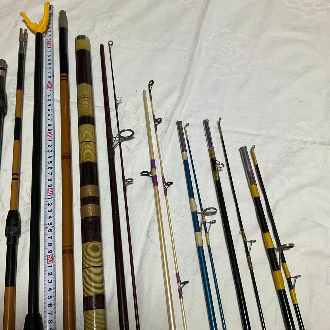 釣り具まとめ売り、リール竿、ルアー竿、投げ竿、リール各種他
