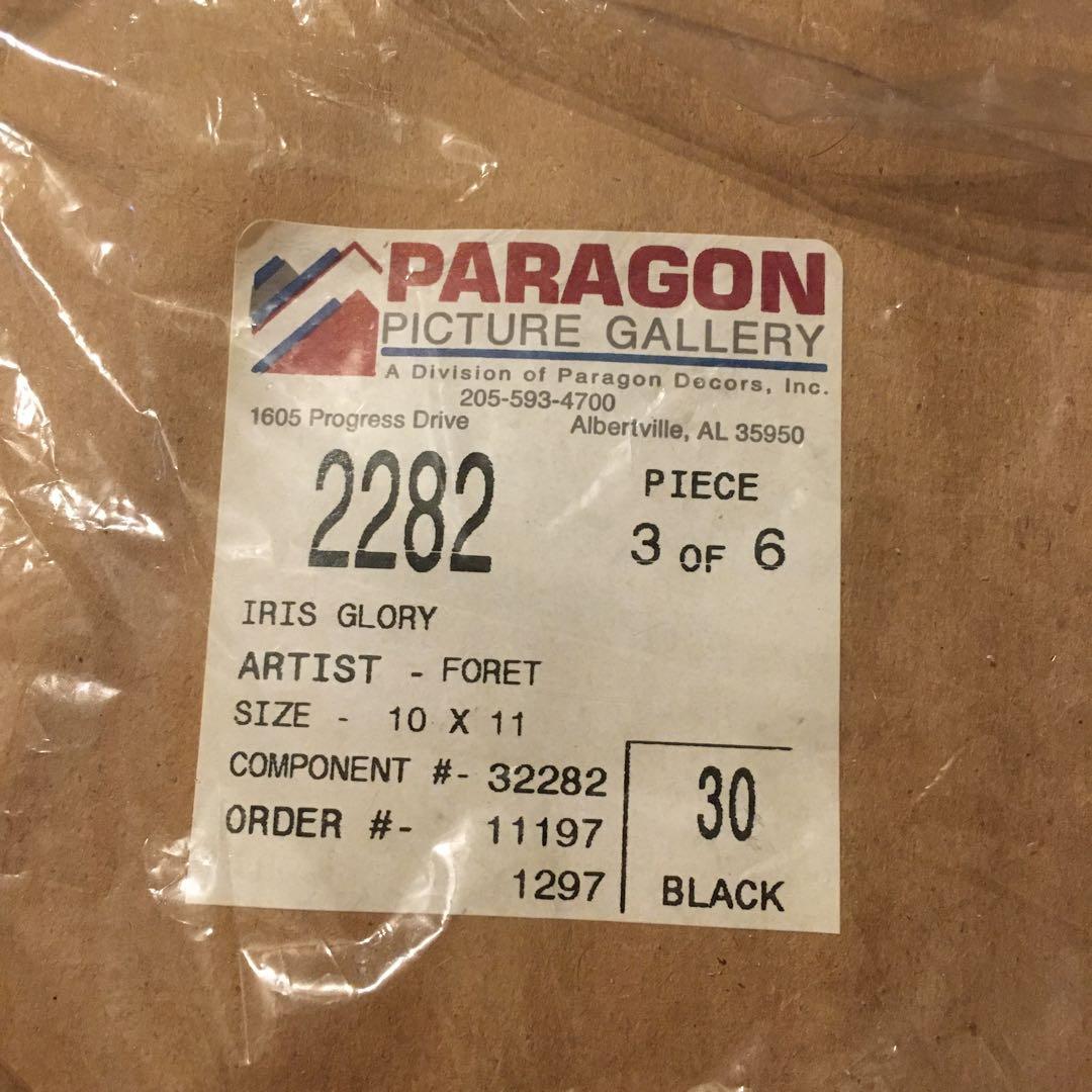 パラゴンピクチャー　ゆりの花　額装　壁掛け