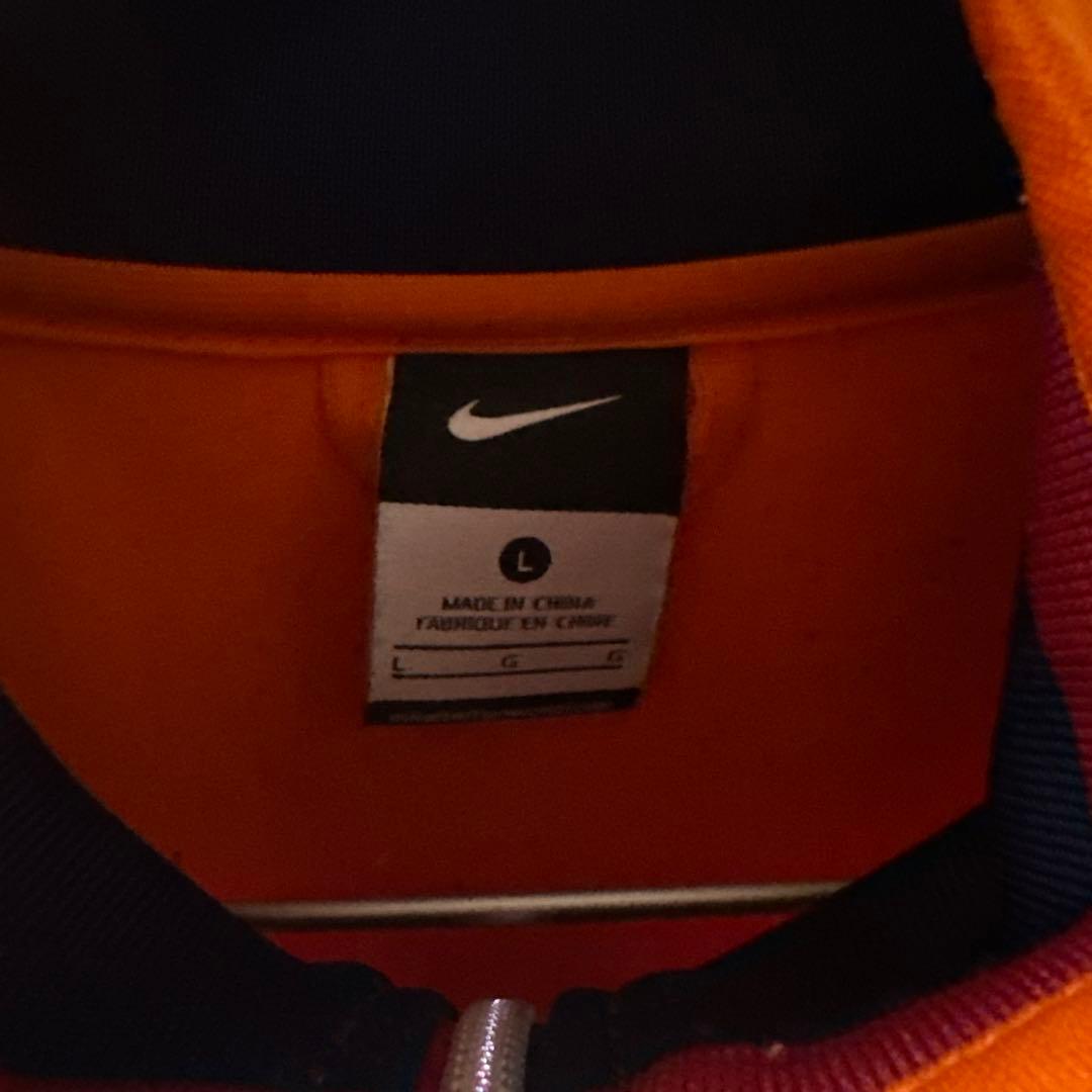 Nike FC Barcelona オレンジジャージ Lサイズ