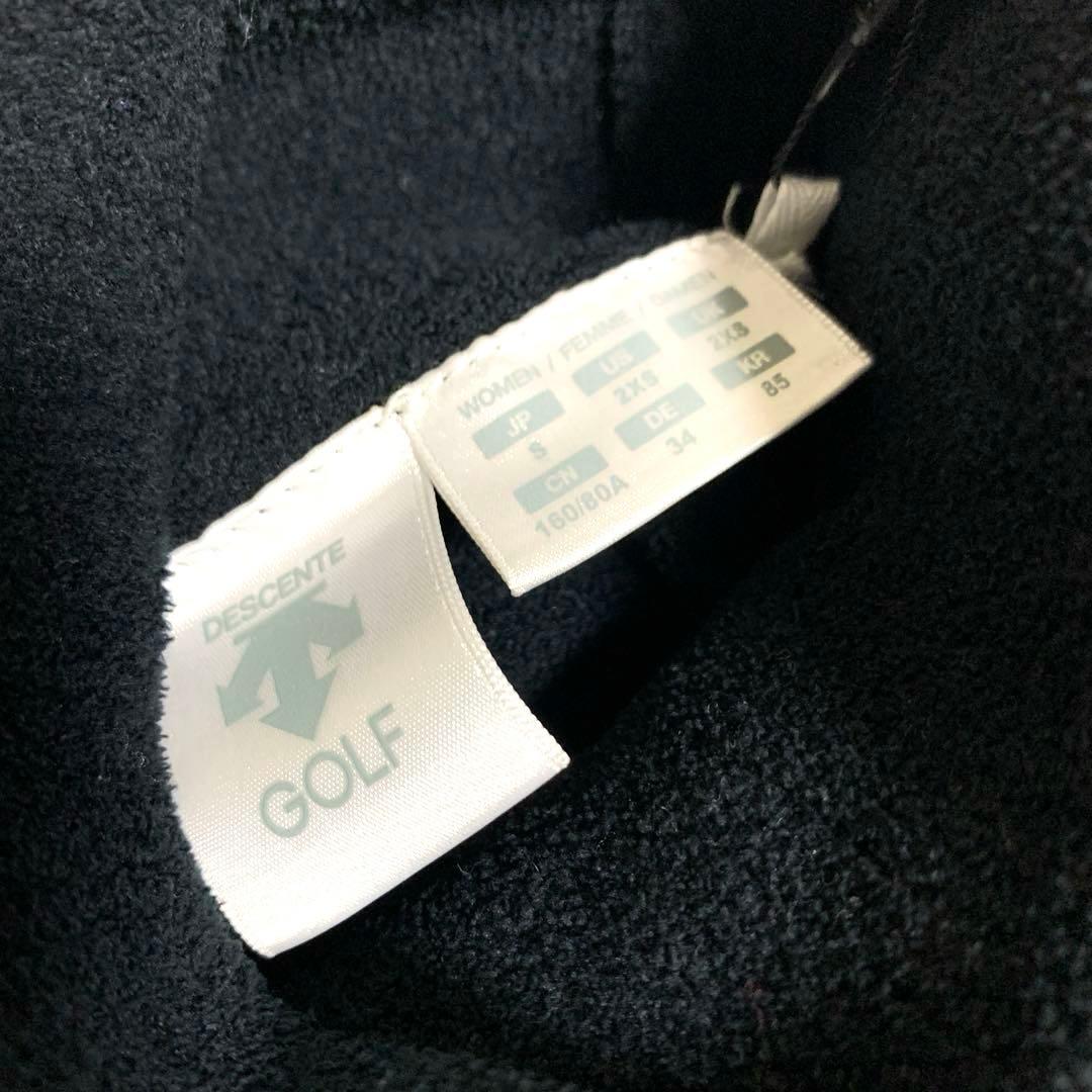 【新品未使用】DESCENTE GOLF タートルネックニット セーター S 黒