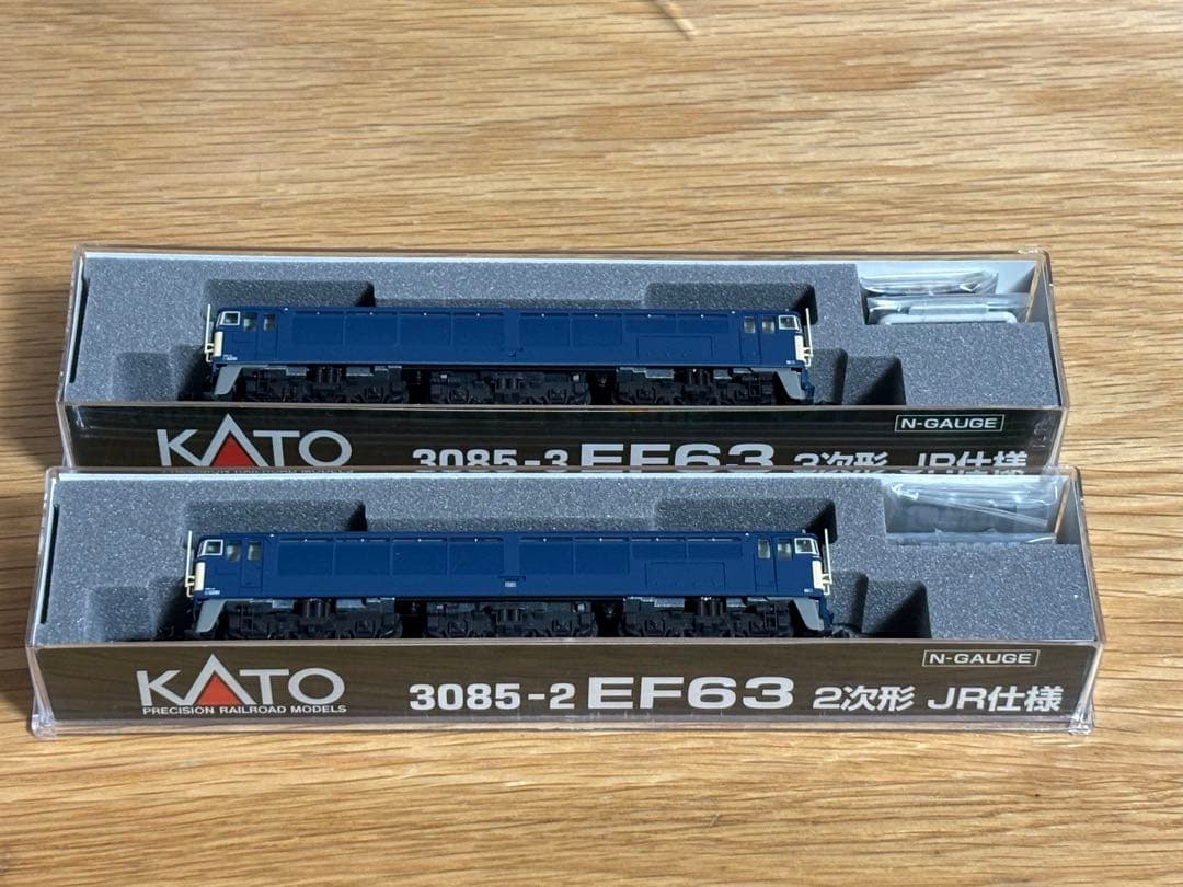 KATO EF63 2次形・3次形 Nゲージ 2両セット