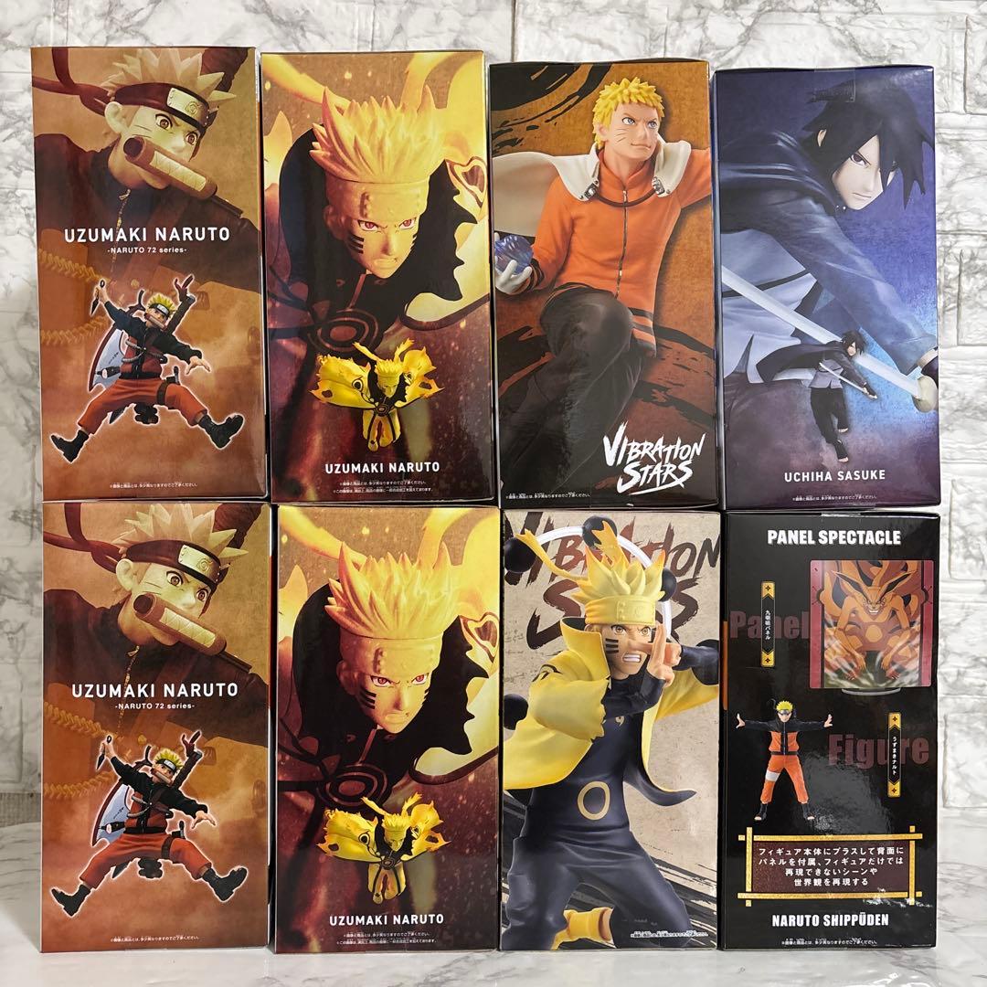 NARUTO ナルト　疾風伝　うずまきナルト　ボルト　うちはサスケ　フィギュア