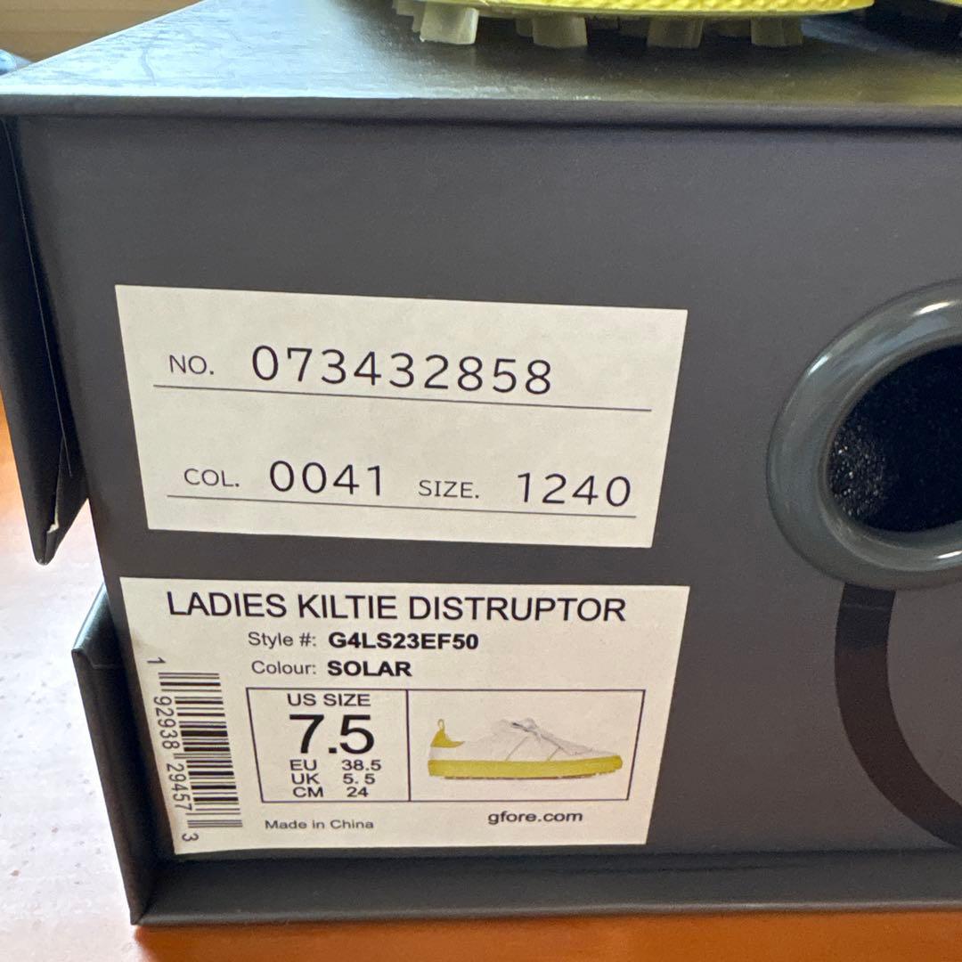 ジーフォアー　G/FORE　　　レディースゴルフシューズ　24㎝