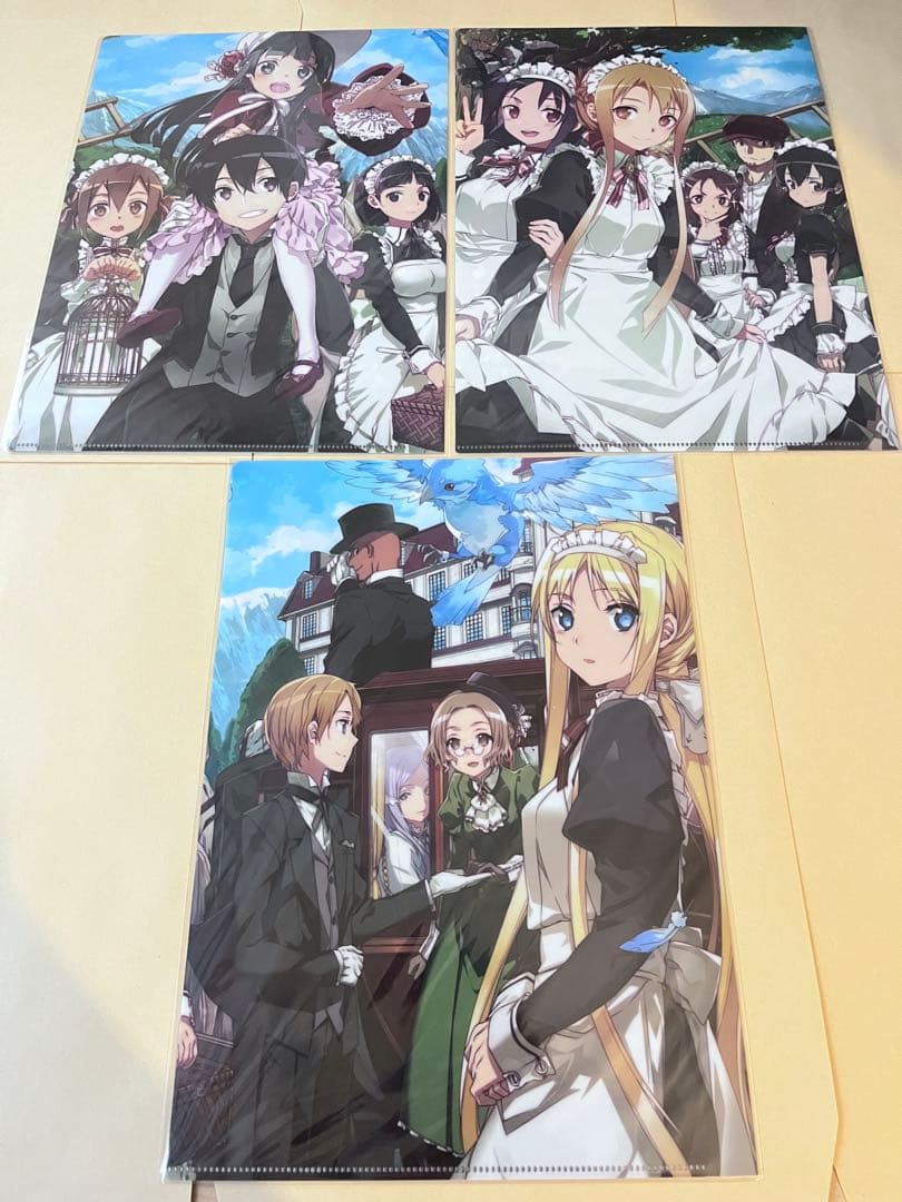 ソードアート・オンライン 希少クリアファイル74枚セット