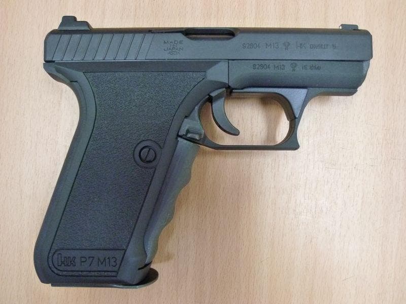 美品！　MGC H&K ヘッケラー&コッホ　P7M13 ガスブローバック　日本製