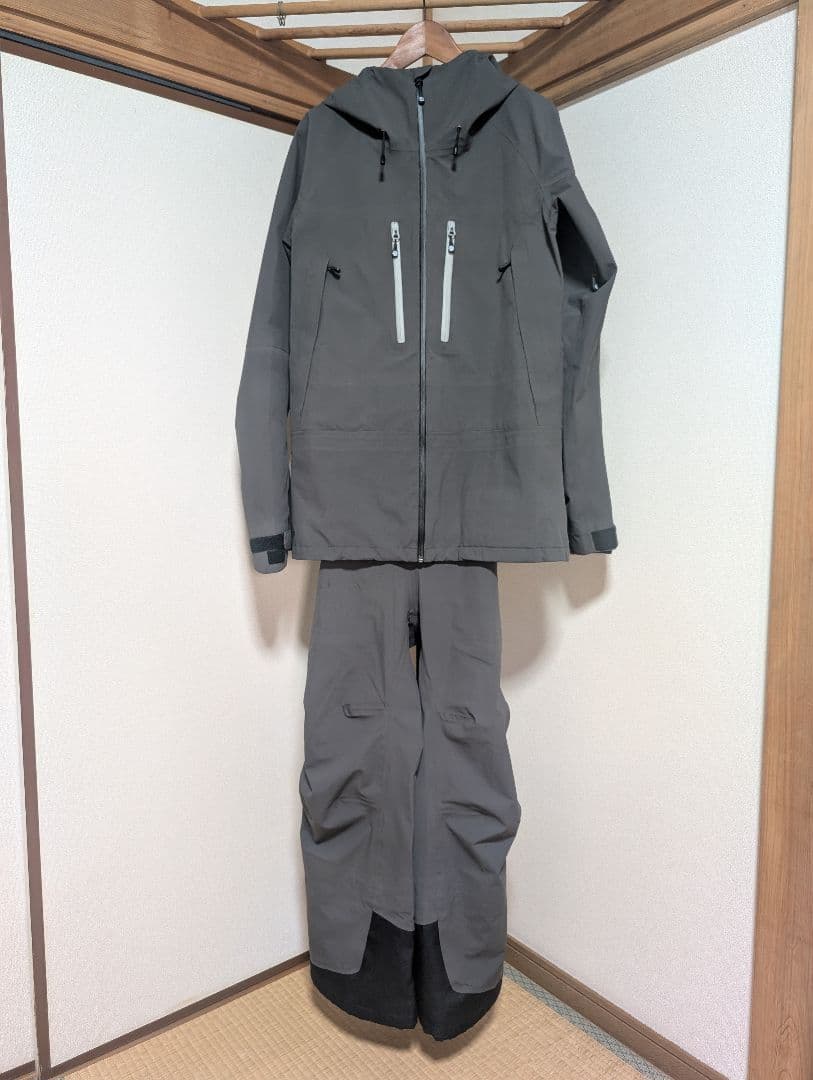 【24-25モデル】unfudge CLOUD JKT&PEEP BIB 上下L