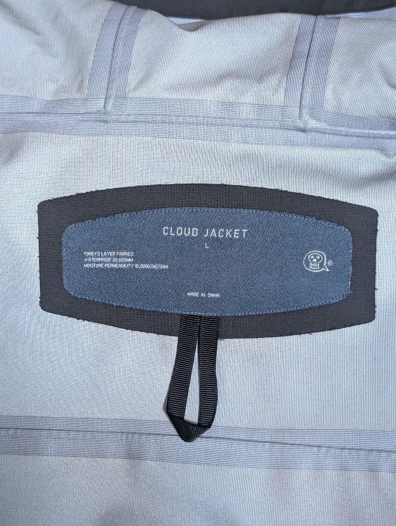 【24-25モデル】unfudge CLOUD JKT&PEEP BIB 上下L