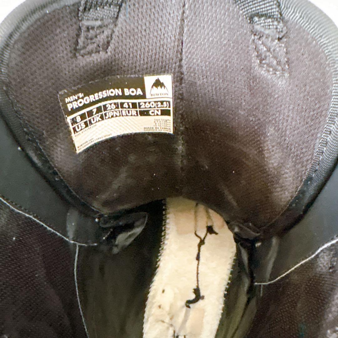 BURTON バートンPROGRESSION BOA スノーボードブーツ 26