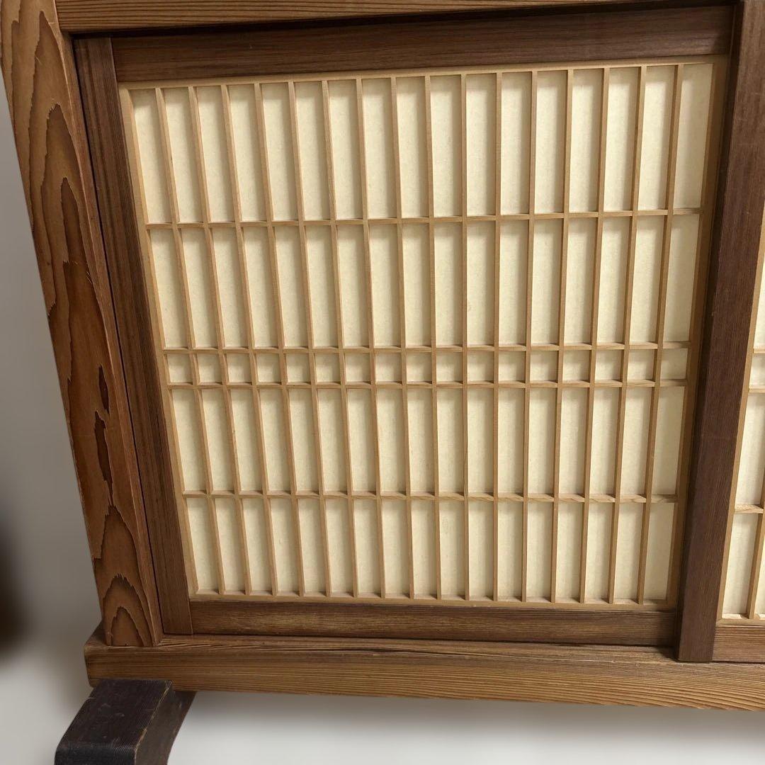 最終値下げ　木製彫刻入りパーティション 和風欄間ついたて昭和レトロ 引き取り限定