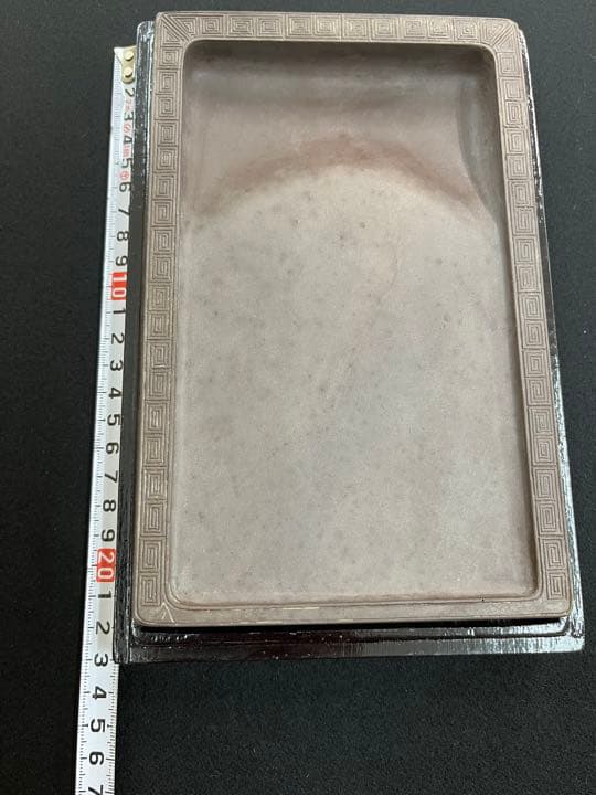 【漢字条幅用におススメ☆彡】宋坑端渓硯　角型　8インチ