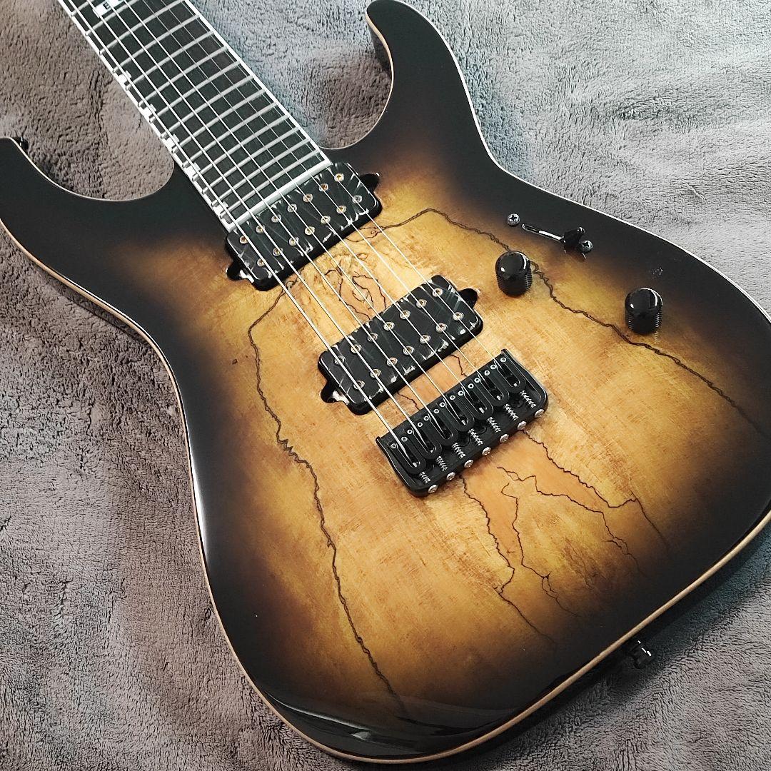 ESP E-II M-seven 7弦　エレキギター　スポルテッドメイプル