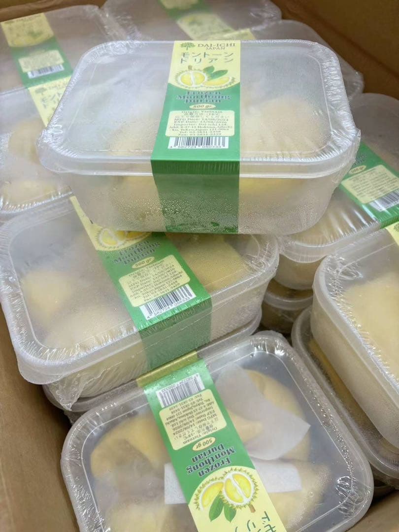 クール便❣️6パック❣️ドリアン・Sầu Riêng Đông Lạnh・榴莲