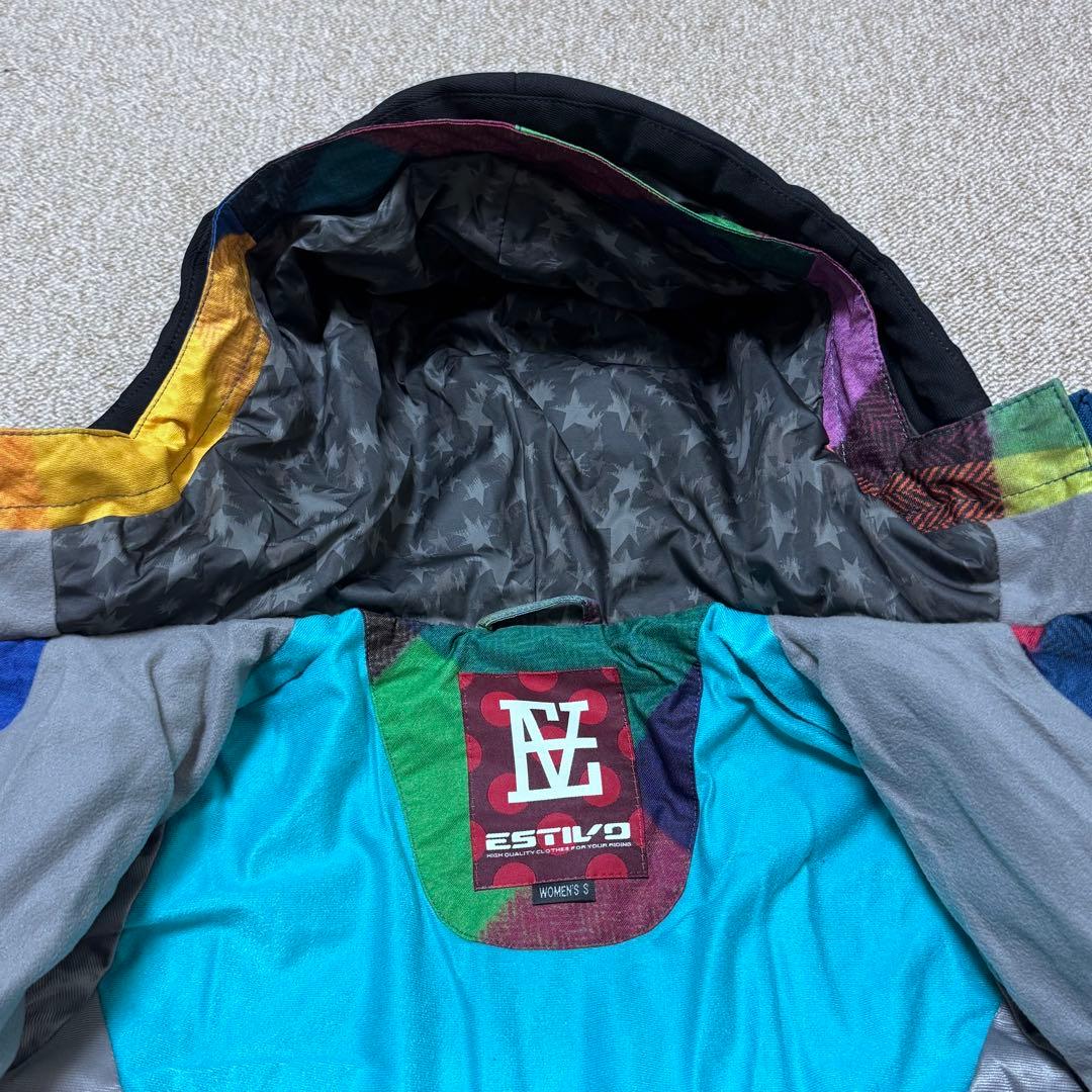 【超美品】エスティボ　スノーボードウェア上下セット 【Sサイズ】