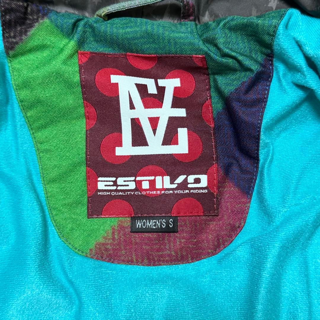 【超美品】エスティボ　スノーボードウェア上下セット 【Sサイズ】