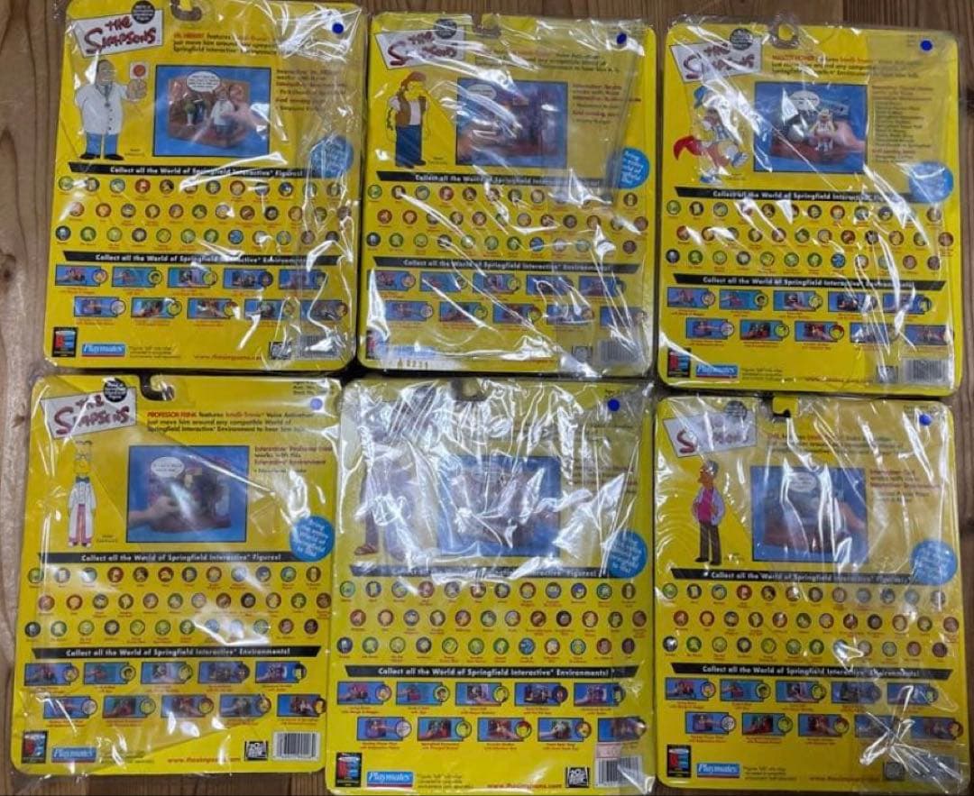 コンプシリーズ⑥The Simpsons フィギュアセット 6体